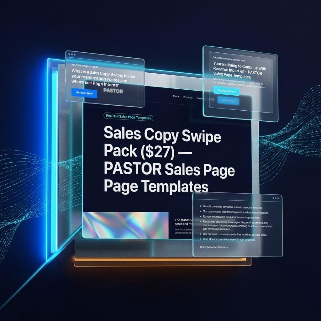 Sales Copy Swipe Pack