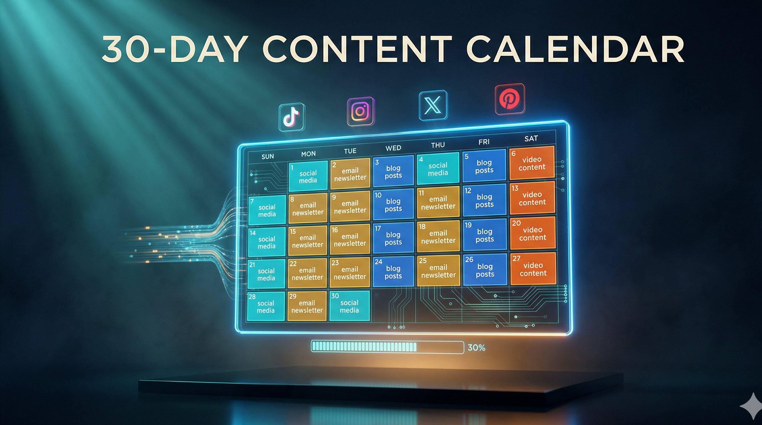30-Day Content Calendar